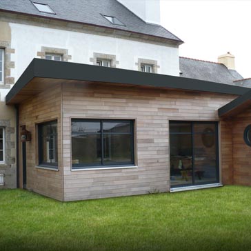 Extension de maison dans l'Indre
