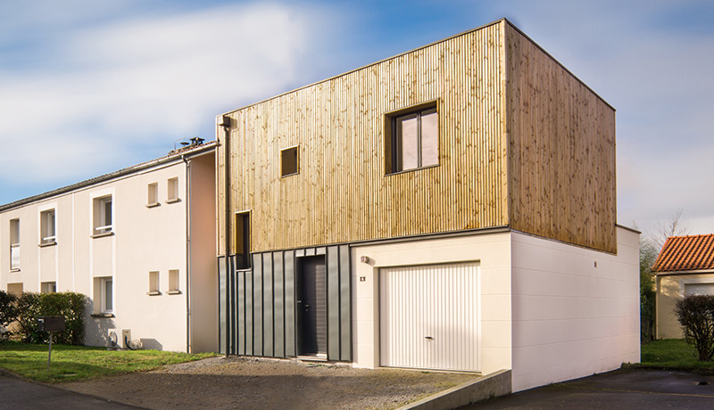Surélévation de maison dans l'Indre